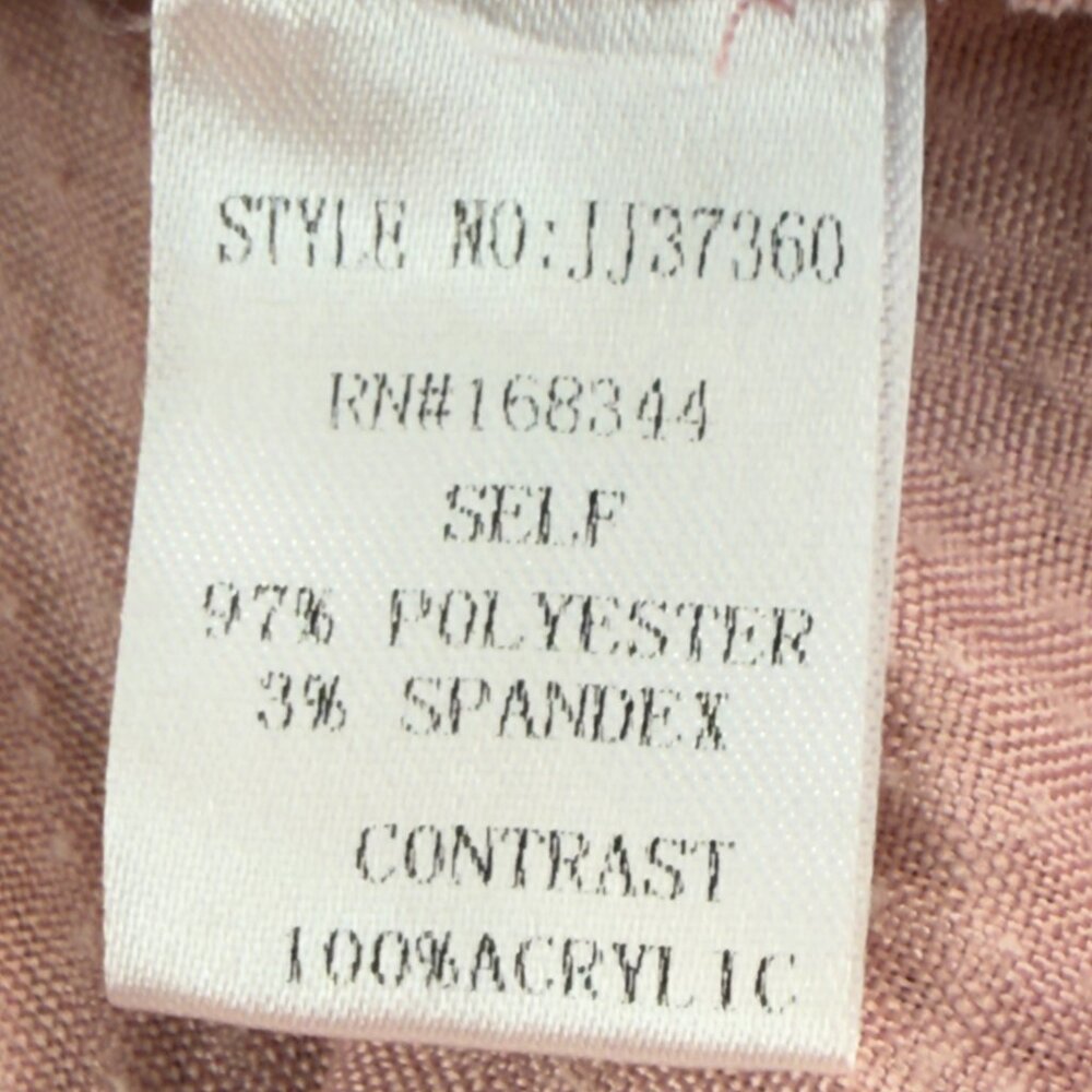 J.NNA Blush Corduroy Utility Jacket Color‑Block Knit Balloon Sleeves S - Picture 5 of 7